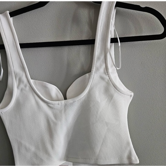 ZARA white crop top - Picture 5 of 6